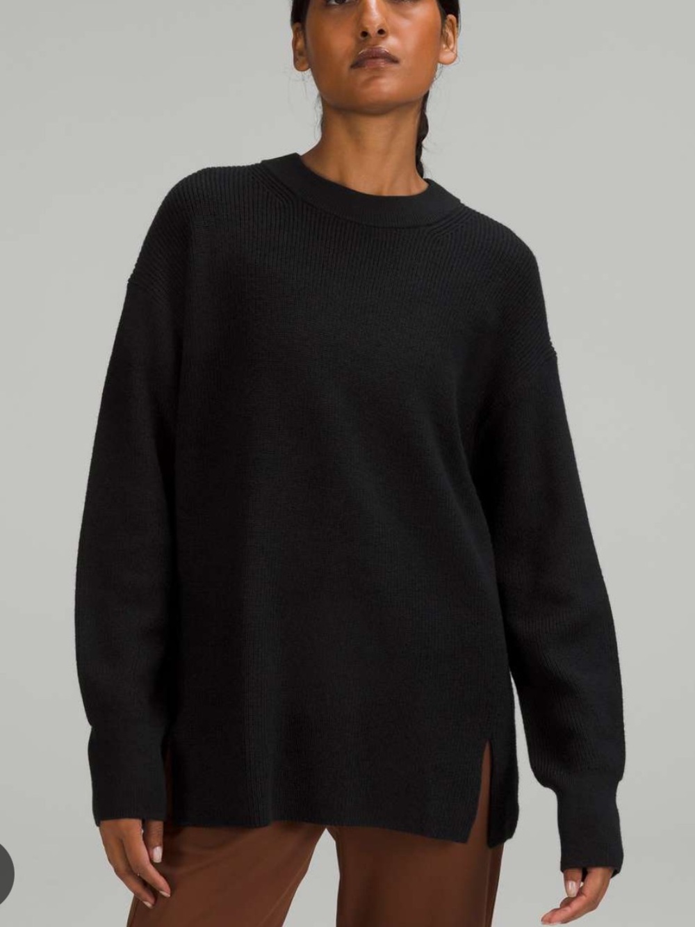 lululemon merino wool sweater 0